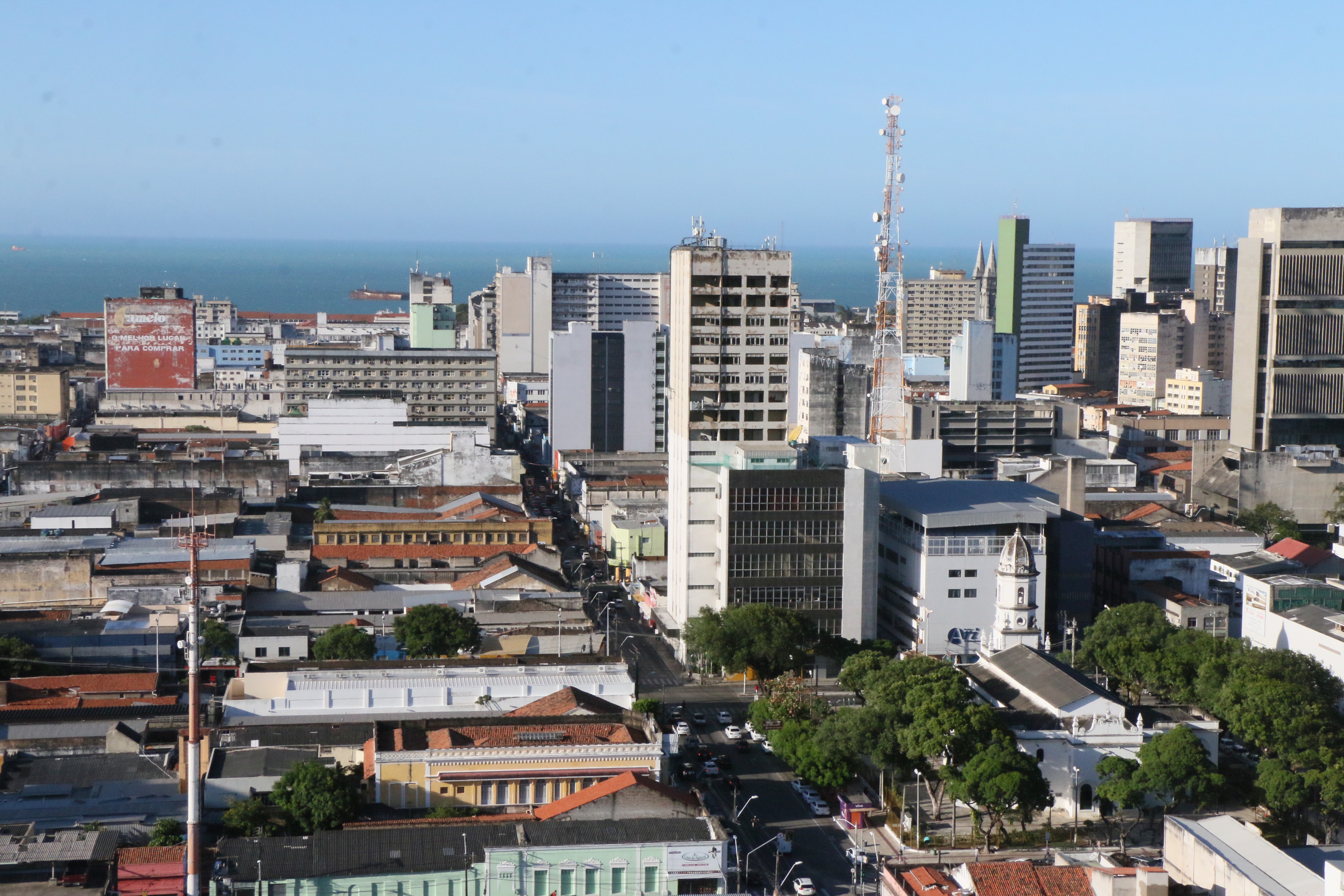 foto área de Fortaleza